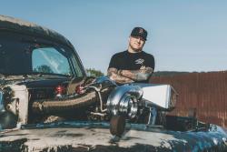 Scott Birdsall of Chuckles Garage and his 1949 Ford F1