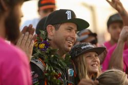 AIRAID-sponsored Jeremy McGrath celebrating his championship with his family and friends