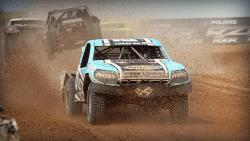 Brock Heger leading the entire race in his AIRAID Prolite