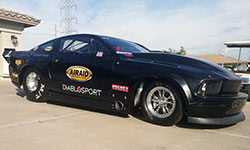 The Ford Mustang has earned a reputation in popular culture as a performance driven, often raced, sports coupe and AIRAID MXP air intake 450-303 can help improve power for racing