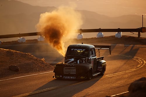 Old Smokey at Pikes Peak | Credit Larry Chen/Toyo Tires Old Smokey at Pikes Peak