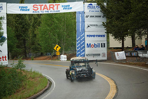Old Smokey at Pikes Peak | Credit Larry Chen/Toyo Tires Old Smokey at Pikes Peak