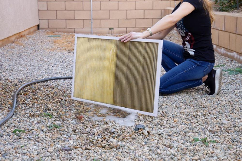 Installing HVAC Filter